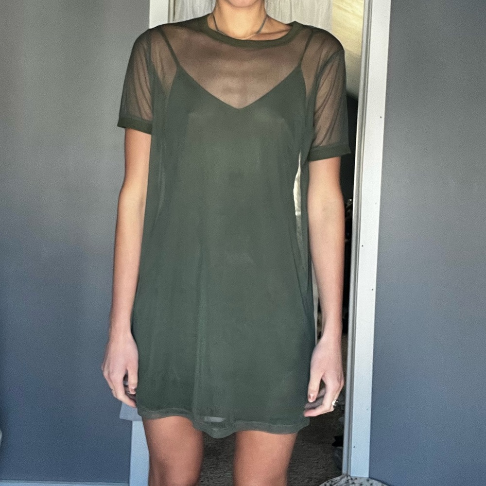 Green dress